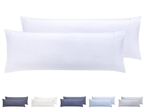 Todocama Set of 2 Extra Soft Hypoallergenic Microfibre Pillow Cases