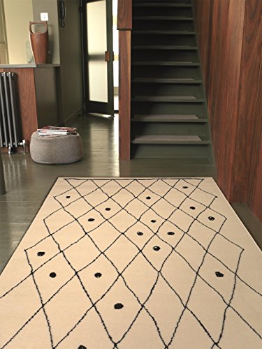 Benuta Vintage Rug in Used-Look Swing Beige 60 x 110 cm - Modern Rug for Bedroom and Living Room