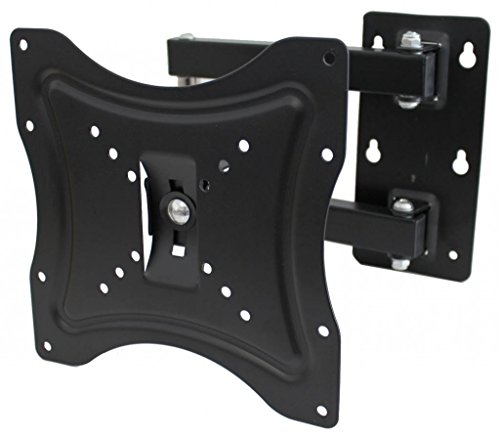 LEOFLA Tv Arm Bracket Wall Mount LCD Monitor Led from 14' to 32' 36' 38' 40' 42', Variable, Media