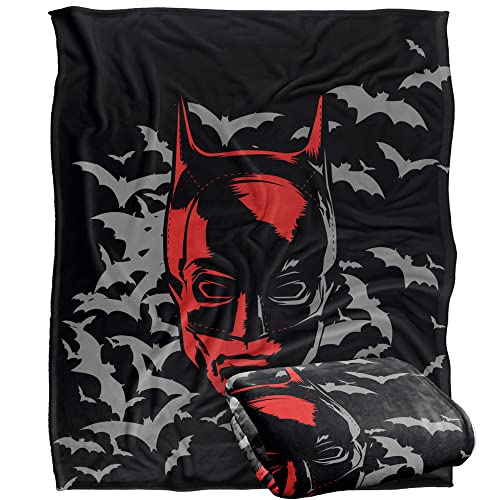 BATMAN The (2022) Blanket, The Mask Silky Touch Super Soft Throw Blanket 152 x 127 cm