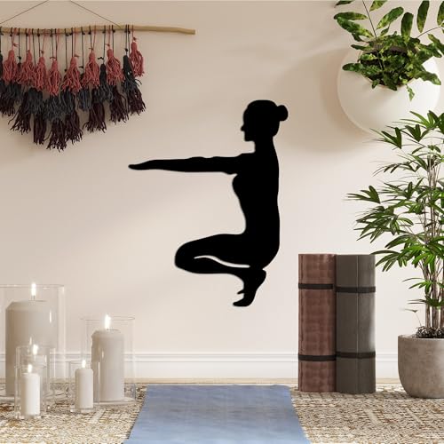 Stylish Black Decorative Metal Wall Accessory, 43 x 55 cm, 100% Metal, 1.5 mm Thickness, Perfect for Modern Home Decor & Unique Wall Art