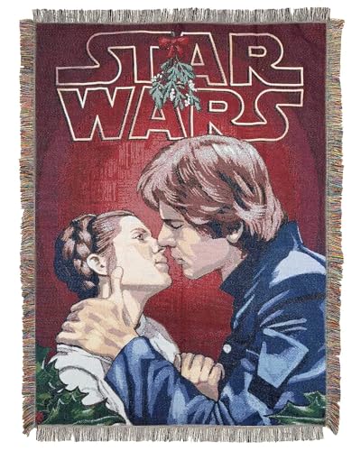 "Northwest Star Wars Woven Tapestry Throw Blanket, Polyester, Space Kiss, 48"" x 60"""