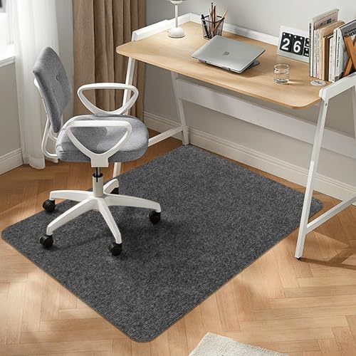 ASelected Office Chair Mat for Hardwood Floor, 90x120cm Low Pile Floor Protector Mat, Non-slip Chair Mats for Carpet Protector, Desk Chair Mat for Home Office