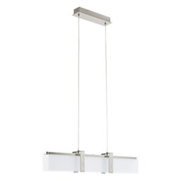 Eglo 93738 Metal Pendant Light, Clear