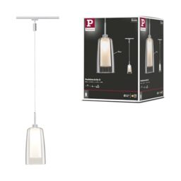 Paulmann 94998 Arido II URail LED Pendant GU10 560lm 5W 2700K 230V Chrome matt, Clear, Satin Rail System