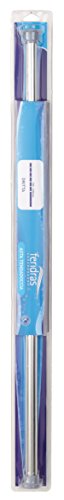 FERIDRAS Hidra Curtain Pole Straight, Metal, Chrome, 4.0 x 8 x 90.5 cm
