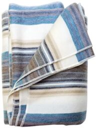 "DAVLINA, Alpaca Wool Throw Blanket - 65"" x 95"" - Super Soft, Lightweight, Breathable and Hypoallergenic - Non-Itchy or Scratchy"