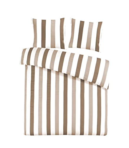 Papillon Scott Sand, Cotton Duvet Cover, 240 x 200/220 cm