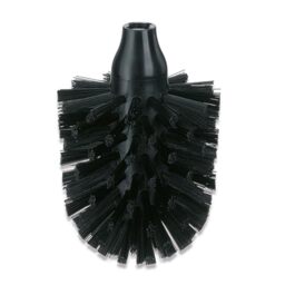 "Kela ""La Brosse Toilet Brush Head, Plastic, Black"