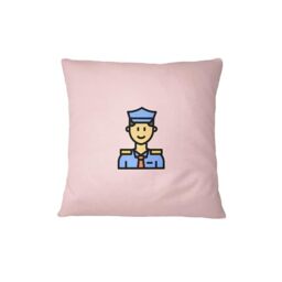 Bona Basics, Decorative Cushion Cover, Home Decor, For Sofa, Cafeteria, Size: 45X45 cm, Colour: Light Pink