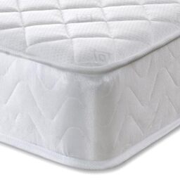 eXtreme comfort ltd Cooltouch Plus Essentials 3ft Single Mattress 90 x 190cm 18cm Deep Bonnell Open Coil Spring with Foam Comfort Layer - Soft Comfort. UK Made, Rolled & Boxed