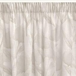 Alexandra House Living Sofia Beige Curtain 400 x 270 x 1 cm Translucent D1626125 - EAN: 8435767265508