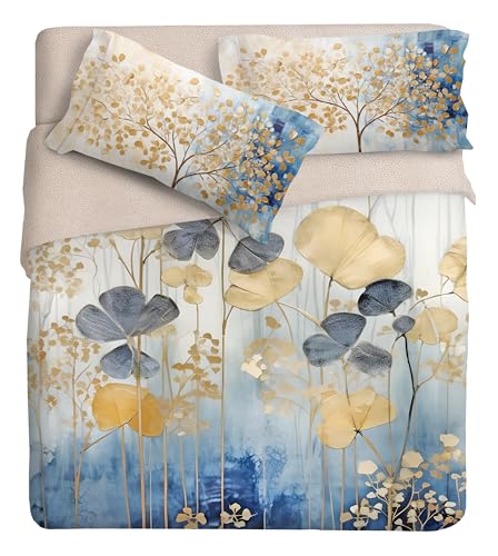 Fine Art Photo Duvet Cover Set for Single Bed 1/2 with Paint Design