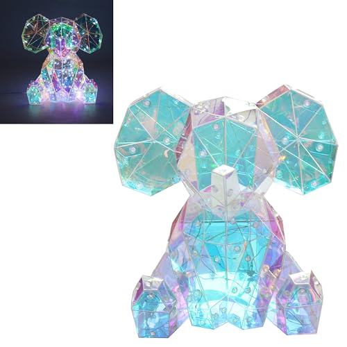 Lesser & Pavey Starlightz LED USB Elephant for Home & Living Room - Lovely Led Lights for Home Decor & Night Light - Ideal Led Lights for Bedroom & Table - Durable for Daily Use