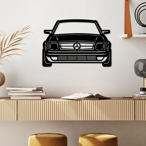 Stylish Black Decorative Metal Wall Accessory, 60 x 42 cm, 100% Metal, 1.5 mm Thickness, Perfect for Modern Home Decor & Office Spaces