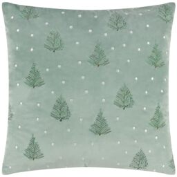 furn. Evergreen Polyester Filled Cushion (Green - 43x43cm)
