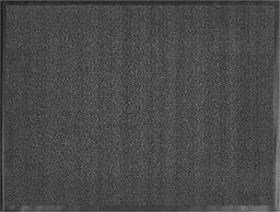 andiamo Doormat Dirt Trapping Door Mat for Indoor and Covered Outdoor Areas with Non-Slip Backing 90 x 120 cm Grey