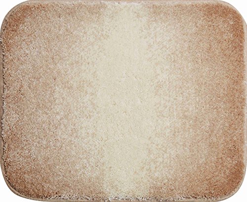 Grund Bath Mat, Ultra Soft and Absorbent, Anti Slip, 5 Years Warranty, MOON, Small Mat 50x60 cm, Beige