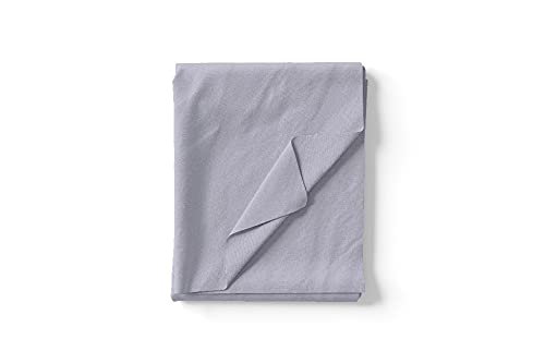 Homemania Plug Two – Double, Solid Colour – for Bed – with Purple Cotton Pillowcase, 240 x 290 cm
