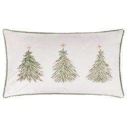 furn. Wylder Twinkling Tree Trio Cushion Cover (Green - 30x50cm)