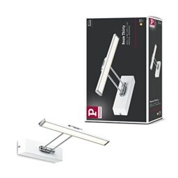 Paulmann 99891 Galeria LED Picture luminaire incl. 1x5W Picture Lighting White, Chrome Picture lamp Metal Surface-Mounted lamp 2700K