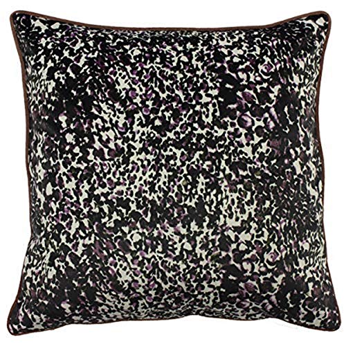 Furn Mika Feather Filled Cushion, Rose/Green, 50 x 50cm
