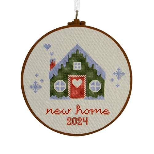 Hallmark New Home Cross Stitch 2024 Christmas Ornament
