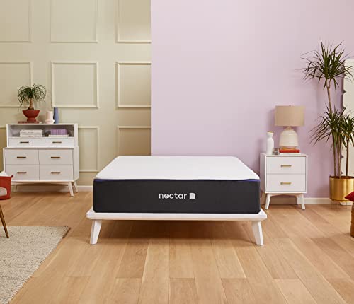 Nectar Premier Memory Foam Super King Mattress 28 CM - Medium Firm Memory Foam Mattress, 6 Layer, 365 Night Trial, Forever Warranty