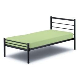 Cottington Lane 1 Piece Cot Size 33 x 75 Fitted Sheet Only, Brushed Microfiber Bottom Sheet Perfect for Narrow Twin, RV Bunk, Army Cots, Trifold Mattress, Camping Cot, Guest Bed Replacement, Sage