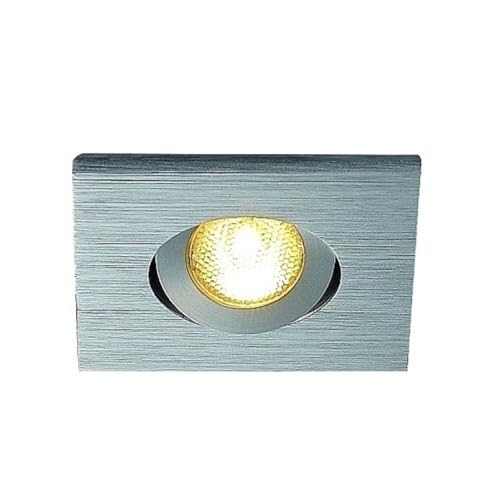 SLV recessed Ceiling Light New TRIA Mini Set/LED spot, floodlight, Ceiling Spotlight, Ceiling Light, recessed Light, Indoor Lighting / IP20/IP44 3000K 4.2W 155lm Aluminium 30 Degrees