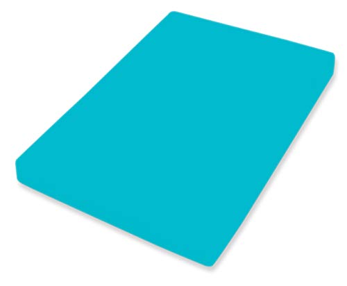 Bassetti Fitted Sheet, Turquoise, 140 x 200 cm, 160 x 220 cm