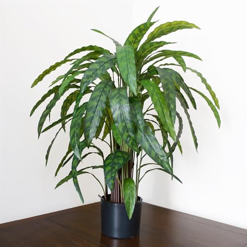 Leaf Design UK Realistic Large Artificial Foliage Plant with Pot