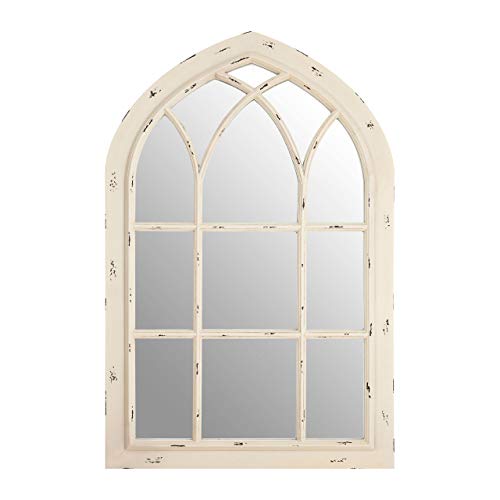 Premier Housewares Wall Mirror, Chinese Oak, Glass