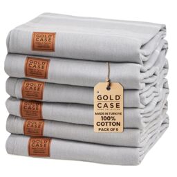 Gold CASE Turkish Beach Towels – Set Of 6, 100% Cotton, 70x38 Inches – Quick Dry & OEKO-TEX Certified - View #13