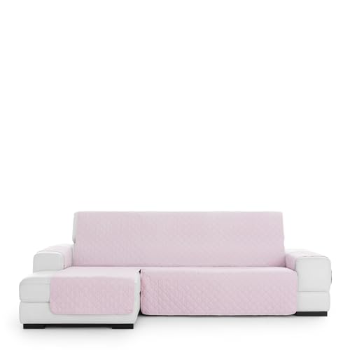 Eysa Bianco Sofa Cover Non-Slip Chaise Longue Left C/02, Front View