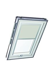 Original Roto Roller Blind Exclusive ZRE Daylight Blind for Roto Roof Windows Guide Rail Silver For Windows Series Designo R6/R8, i8 and Classic 64/84 Size 114/140 - 11/14 Colour Light Grey