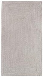 HAMID Nansa Indoor/Outdoor Recycled Pet Rug – Washable and Waterproof – Ecological and Sustainable – Ideal for Terrace, Garden or Living Room (110 x 60 cm, Silver)