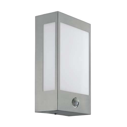 EGLO 95989 LED Stainless Steel Outdoor Wall Light RALORA 1