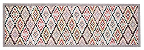 Zala Living Navajo Washable Kitchen Rug Polyamide 140 x 45 x 0.5 cm Multi-Coloured