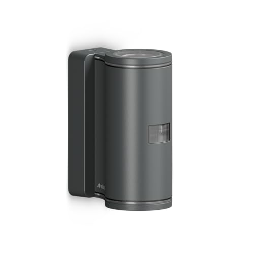 Steinel LED Outdoor Light L 940 SC Connect, smart Outdoor wall Light, Motion Detector, app Control, Timer, 3000 K, Anthracite