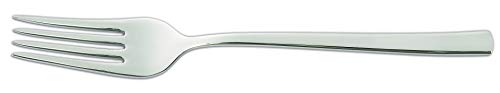 Arcos Series Capri - Box 12 Pieces Dessert Fork Table Fork - Monoblock of one Piece Stainless Steel 18/10 and 185 mm (7.28 Inch) Silver Colour (12 Piece)