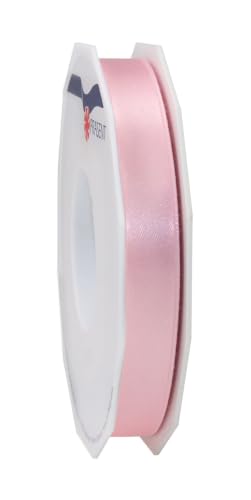 C.E. Pattberg SATIN light pink gift ribbon, 27 yards for Wrapping Gifts, 0.59 inches width, Ribbon for Decorating & Crafting, Decorative Ribbon for Gifts, for every occasion