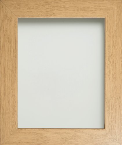 Frame Company Watson Beech 9x6 Photo Frame with Real Glass - Fits 9x6 image, Overall approx 12x9, Real Glass Front