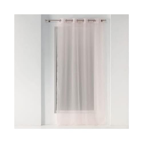 Douceur d'Intérieur Orion Curtain Polyester Pink 140 x 240 cm
