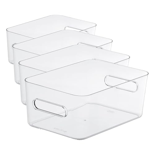 SmartStore - Compact Box M - Medium - Clear (Pack of 4)