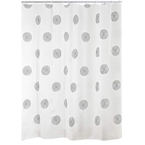RIDDER Shower Curtain, Polyester, Cream, 180x200 cm