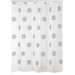 RIDDER Shower Curtain, Polyester, Cream, 180x200 cm
