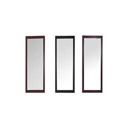 B And B Rectangular Mirror, 37 x 157 cm, Assorted Colours Brown/Black/Grey, Composite, Multicoloured, One Size