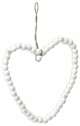 Christmas Gifts 71677 Christmas Decoration Heart/Star-Shaped White