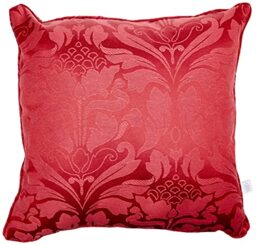 Fusion - Eastbourne - Filled Cushion - 43x43 cm, Burgundy